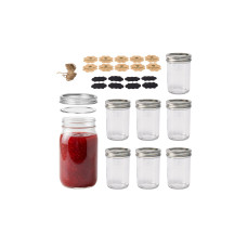 relaxdays Einmachglas 250 ml, 8 Stück relaxdays Einmachglas 250 ml, 8 Stück