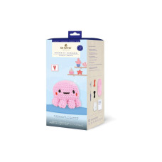 DMC Häkelset XL Amigurumi Ollie der Oktopus 13 cm DMC Häkelset XL Amigurumi Ollie der Oktopus 13 cm