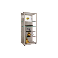 VCM Vitrine Glasol III 52 x 115 cm, Silber VCM Vitrine Glasol III 52 x 115 cm, Silber