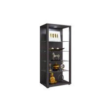 VCM Vitrine Glasol III 52 x 115 cm, Schwarz VCM Vitrine Glasol III 52 x 115 cm, Schwarz