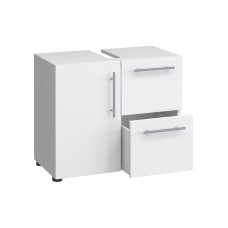 VCM Waschbeckenunterschrank Flandu 61 x 51 cm, Weiss VCM Waschbeckenunterschrank Flandu 61 x 51 cm, Weiss
