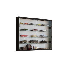 VCM Vitrine Mandosa L 80 x 60 cm, Schwarz VCM Vitrine Mandosa L 80 x 60 cm, Schwarz