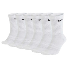 NIKE Nike Cushioned Training Crew Sock 6-Pack 42 - 46, Weiss NIKE Nike Cushioned Training Crew Sock 6-Pack 42 - 46, Weiss