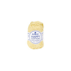 DMC Baumwollgarn Natura Happy Cotton Pastellgelb DMC Baumwollgarn Natura Happy Cotton Pastellgelb