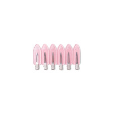 Mermade No Crease Clips Haarklammern Celluloseacetat Rosa 6 Stk. Mermade No Crease Clips Haarklammern Celluloseacetat Rosa 6 Stk.