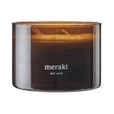 meraki Duftkerze Dark wood im Glas, 340 g meraki Duftkerze Dark wood im Glas, 340 g