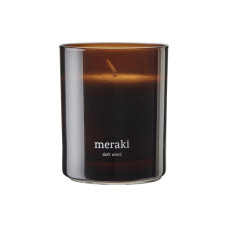 meraki Duftkerze Dark wood im Glas, 200 g meraki Duftkerze Dark wood im Glas, 200 g
