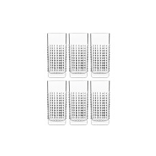 Luigi Bormioli Longdrinkglas Mixology Elixir 48 cl, 6 Stück. Transparent