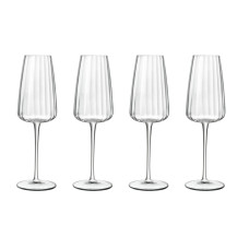 Luigi Bormioli Sektglas Optica 21 cl, 4 Stück, Transparent
