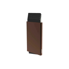 Valenta Cardprotector Alu MagSafe Plus Dark Brown