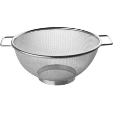 Fackelmann Abtropfsieb Sieb 26 cm, Edelstahl Fackelmann Abtropfsieb Sieb 26 cm, Edelstahl