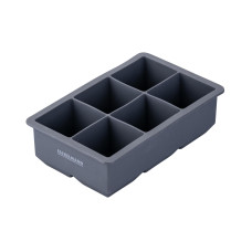 Fackelmann Eiswürfelform XXL 150 x 95 x 45 mm, Grau Fackelmann Eiswürfelform XXL 150 x 95 x 45 mm, Grau