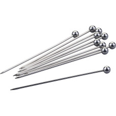 Fackelmann Cocktailspiesse Kugel, 11 cm, Inox, 10 Stück Fackelmann Cocktailspiesse Kugel, 11 cm, Inox, 10 Stück