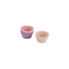 Fackelmann Mini Muffin Backform 7 x 6 cm, Silikon, 12er-Set Fackelmann Mini Muffin Backform 7 x 6 cm, Silikon, 12er-Set