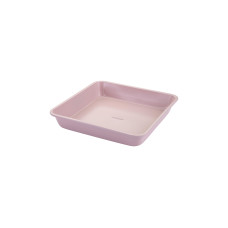 Fackelmann Backform Brownie 23 x 23 x 4 cm, Pastellrosa Fackelmann Backform Brownie 23 x 23 x 4 cm, Pastellrosa