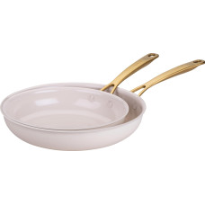 Fackelmann Pfannen-Set Signature 24 / 28 cm, Beige / Gold Fackelmann Pfannen-Set Signature 24 / 28 cm, Beige / Gold