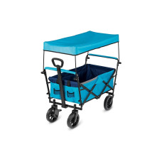 EASYmaxx Bollerwagen Blau