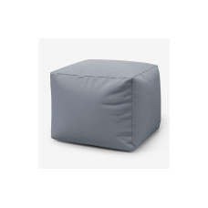 Urbanara Sitzsack-Hocker Basic-Outdoor, 85 l, Grau