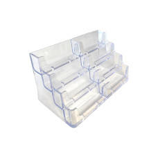Exacompta Visitenkartenhalter 8-fach, Exacryl, Transparent Exacompta Visitenkartenhalter 8-fach, Exacryl, Transparent