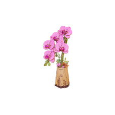 Rowood Bausatz Purple Moth Orchid 3D-Holzpuzzle Modellbausatz Rowood Bausatz Purple Moth Orchid 3D-Holzpuzzle Modellbausatz