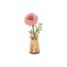Rolife Bausatz Pink Dahlia 3D-Holzpuzzle Blume Rosa Rolife Bausatz Pink Dahlia 3D-Holzpuzzle Blume Rosa