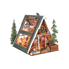 Rolife Bausatz A-Frame Cabin Gebäude-Bausatz Holz mehrfarbig Rolife Bausatz A-Frame Cabin Gebäude-Bausatz Holz mehrfarbig