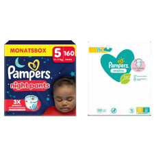 Pampers Nachtwindeln Baby Dry Night Pants Grösse 5 Pampers Nachtwindeln Baby Dry Night Pants Grösse 5