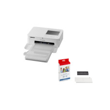 Canon Fotodrucker Selphy CP1500 + KP-36IP (Kit) Weiss Canon Fotodrucker Selphy CP1500 + KP-36IP (Kit) Weiss
