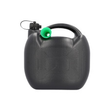 cartrend Benzinkanister 10 L, Kunststoff, Schwarz