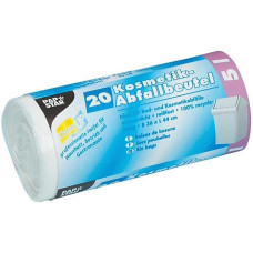 Papstar Müllbeutel LDPE 5 l, 1 Rolle 5 l, 20 Stück
