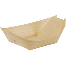 Papstar Fingerfood-Schalen Holz PURE 50 Stück Papstar Fingerfood-Schalen Holz PURE 50 Stück