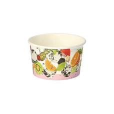 Papstar Eisbecher FRÜCHTE 150 ml 50 Stück, Mehrfarbig Papstar Eisbecher FRÜCHTE 150 ml 50 Stück, Mehrfarbig