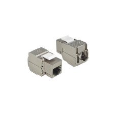 Delock Keystone-Modul RJ45 Buchse zu LSA Cat.6 STP geschirmt Delock Keystone-Modul RJ45 Buchse zu LSA Cat.6 STP geschirmt