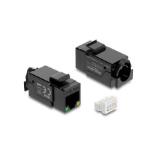 Delock Keystone-Modul LSA Leiste zu RJ45 Buchse UTP mit PoE LED Delock Keystone-Modul LSA Leiste zu RJ45 Buchse UTP mit PoE LED