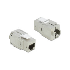 Delock Keystone-Modul LSA Leiste zu RJ45 Buchse Zink Druckguss Delock Keystone-Modul LSA Leiste zu RJ45 Buchse Zink Druckguss