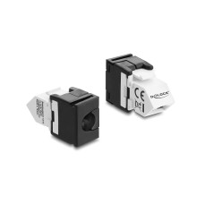 Delock Keystone-Modul RJ45 Buchse zu LSA 45° Delock Keystone-Modul RJ45 Buchse zu LSA 45°