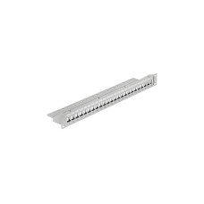 Delock Patchpanel 19 24 Port grau Einbau/19 Rack Delock Patchpanel 19 24 Port grau Einbau/19 Rack
