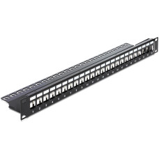Delock Patchpanel Keystone 24 Port 19 Rack Delock Patchpanel Keystone 24 Port 19 Rack