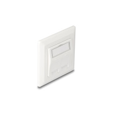 Delock Montageset Keystone 2 Port Anschlussdose Delock Montageset Keystone 2 Port Anschlussdose