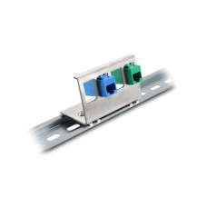 Delock Hutschienenhalter Keystone Metall 4 Port Delock Hutschienenhalter Keystone Metall 4 Port