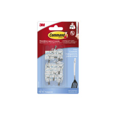Command Klebehaken 0.225 kg, Transparent