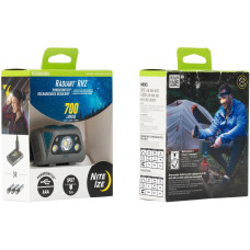 NITE IZE Radiant RH2 PowerSwitch-Stirnlampe Grau