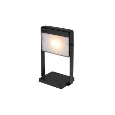 Nordlux Akkuleuchte Saulio Solar 3.5W, LED, IP44, schwarz