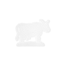 Hama Bügelperlen Platten Midi-Kuh Weiss