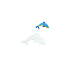 Hama Bügelperlen Platten Midi-Delfin Weiss Hama Bügelperlen Platten Midi-Delfin Weiss