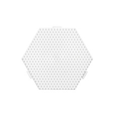 Hama Bügelperlen Platten Midi- Sechseck Weiss