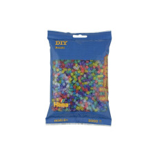 Hama Bügelperlen Midi Transparent Glitter, 3000 Stück Hama Bügelperlen Midi Transparent Glitter, 3000 Stück