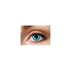 Partyartikel Drei-Monatslinsen blauer Engel, 2 Stück, Blau / Schwarz Partyartikel Drei-Monatslinsen blauer Engel, 2 Stück, Blau / Schwarz