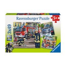 Ravensburger Puzzle Helfer in der Not 3 x 49 Teile mit Mini-Postern Ravensburger Puzzle Helfer in der Not 3 x 49 Teile mit Mini-Postern