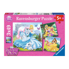 Ravensburger Belle + Cinderella + Rapunzel 3 x 49 Teile